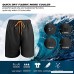 Quacoww 2 Pieces Swim Trunks Quick Dry Men's Quarter Shorts Breathable B07MFX5NZB